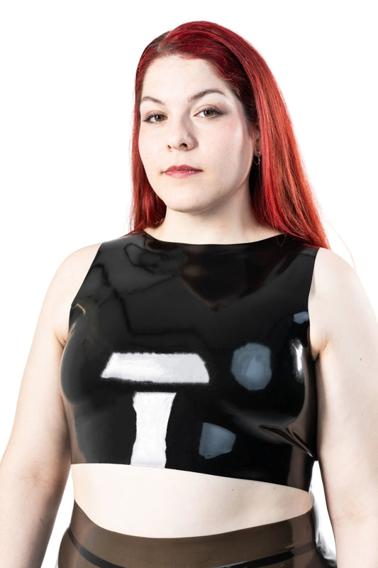 Tank top de látex “Trinity”
